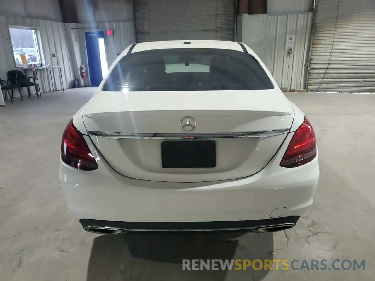 6 fotografías del automóvil dañado 55SWF8EB5KU300735 MERCEDES-BENZ C-CLASS 2019