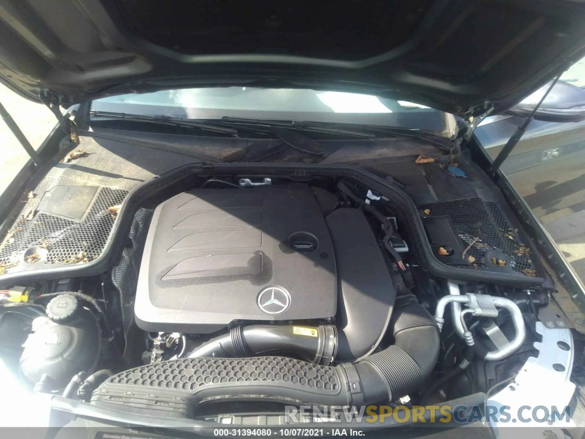 10 fotografías del automóvil dañado 55SWF8EB8KU291366 MERCEDES-BENZ C-CLASS 2019