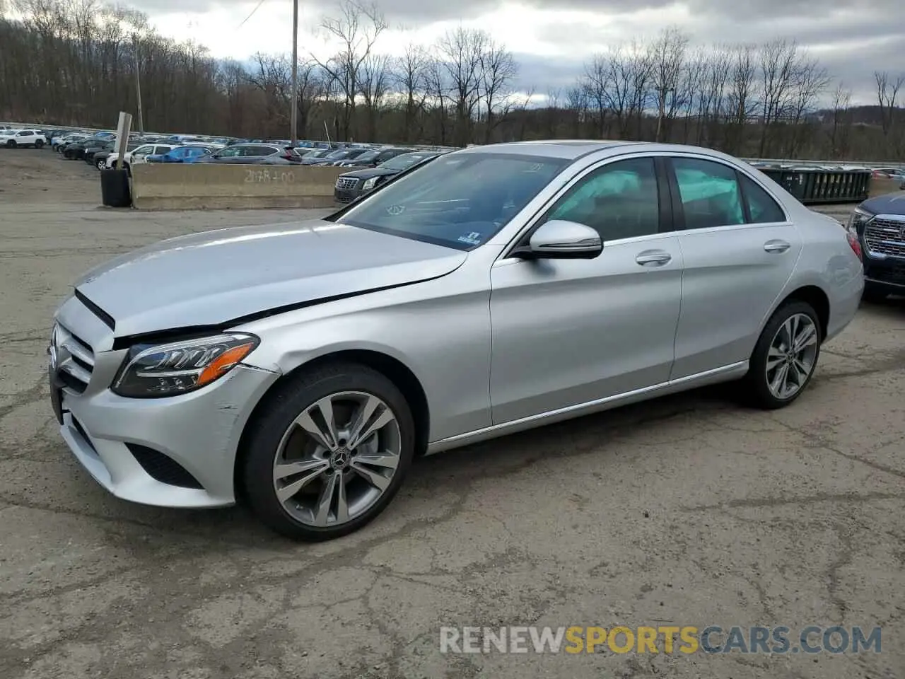 1 fotografías del automóvil dañado 55SWF8EB9KU320762 MERCEDES-BENZ C-CLASS 2019