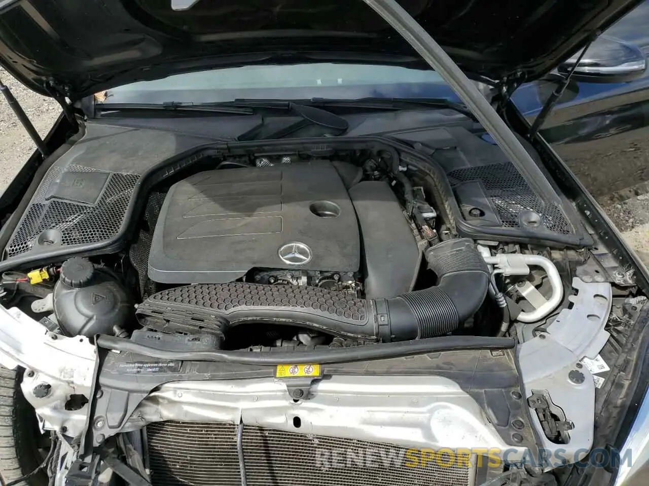 11 fotografías del automóvil dañado 55SWF8EBXKU299162 MERCEDES-BENZ C-CLASS 2019
