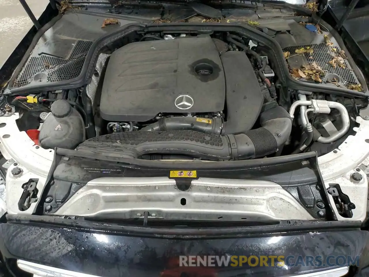 11 fotografías del automóvil dañado 55SWF8EBXKU301279 MERCEDES-BENZ C-CLASS 2019