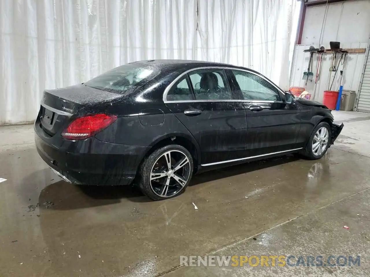 3 fotografías del automóvil dañado 55SWF8EBXKU301279 MERCEDES-BENZ C-CLASS 2019