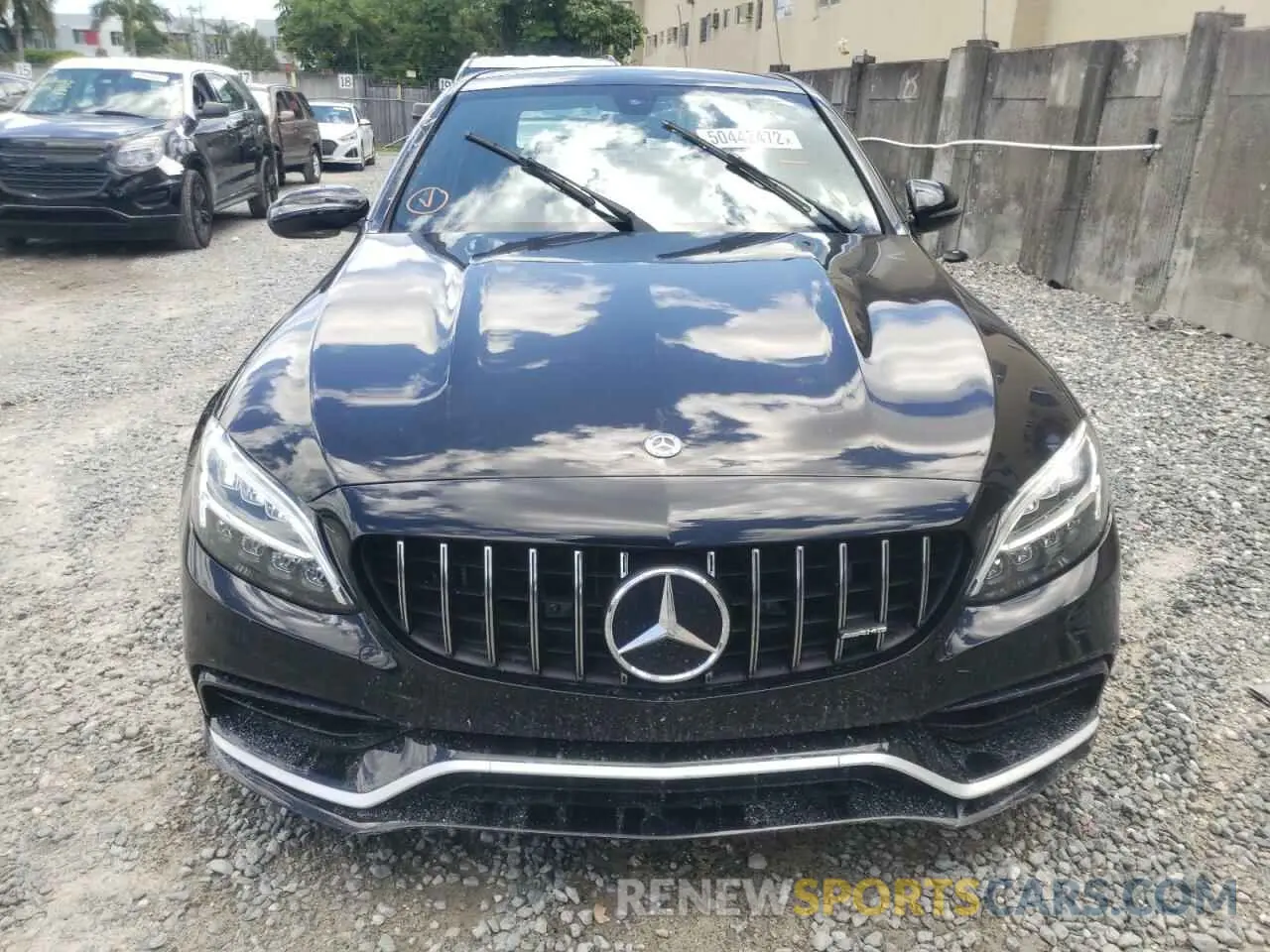 9 fotografías del automóvil dañado 55SWF8GB3KU315876 MERCEDES-BENZ C-CLASS 2019