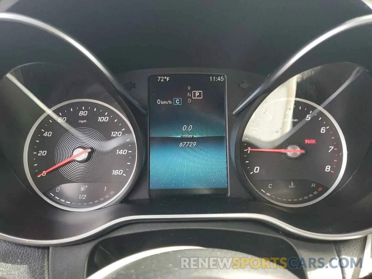9 fotografías del automóvil dañado WDDWF8DB0KR462677 MERCEDES-BENZ C-CLASS 2019
