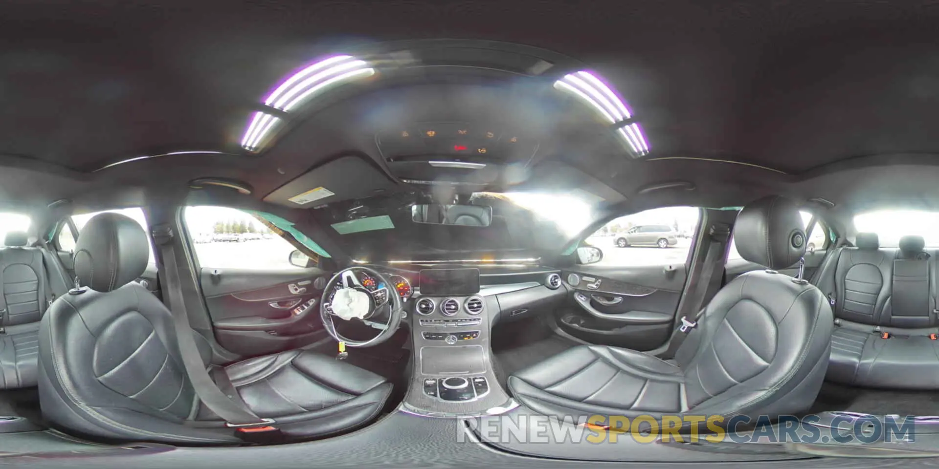 12 fotografías del automóvil dañado WDDWF8DB1KR483781 MERCEDES-BENZ C-CLASS 2019