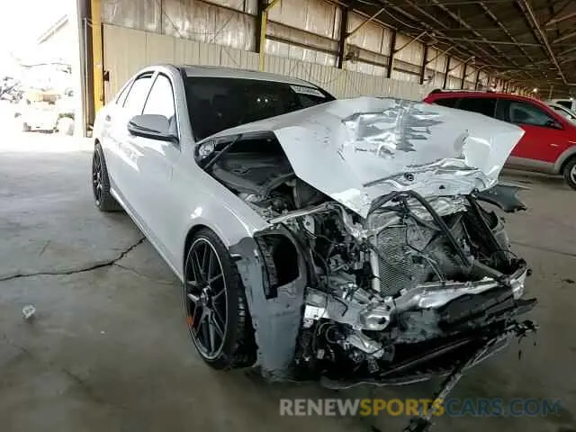 10 fotografías del automóvil dañado WDDWF8DB4KR462407 MERCEDES-BENZ C-CLASS 2019