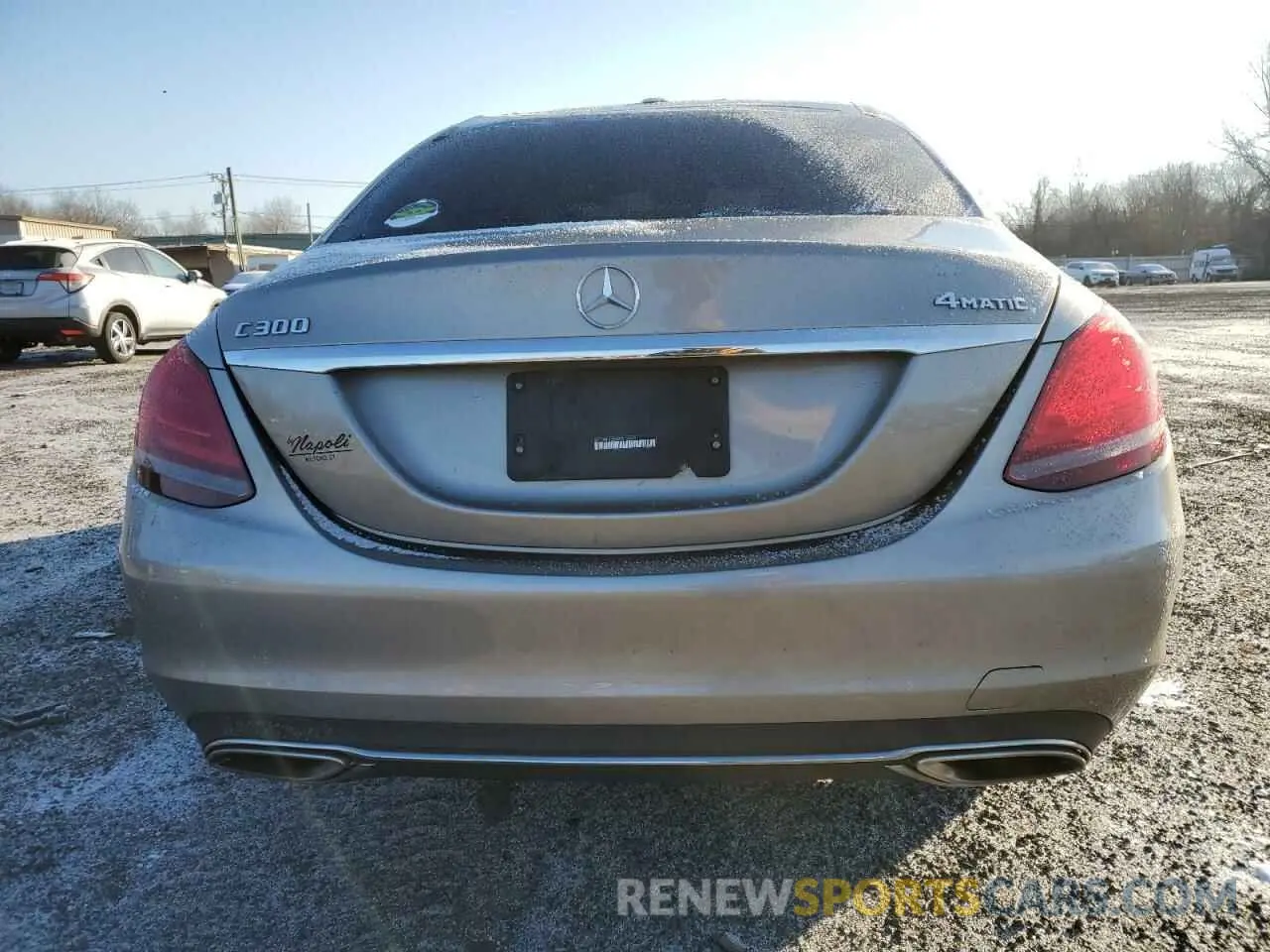 6 fotografías del automóvil dañado WDDWF8EB3KR512860 MERCEDES-BENZ C-CLASS 2019