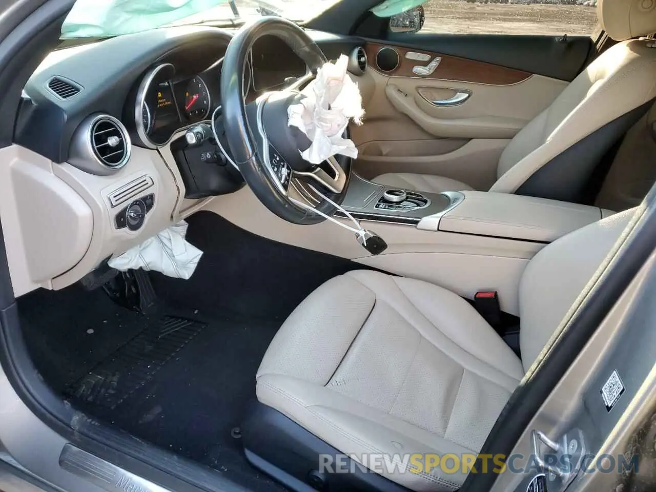 7 fotografías del automóvil dañado WDDWF8EB3KR512860 MERCEDES-BENZ C-CLASS 2019