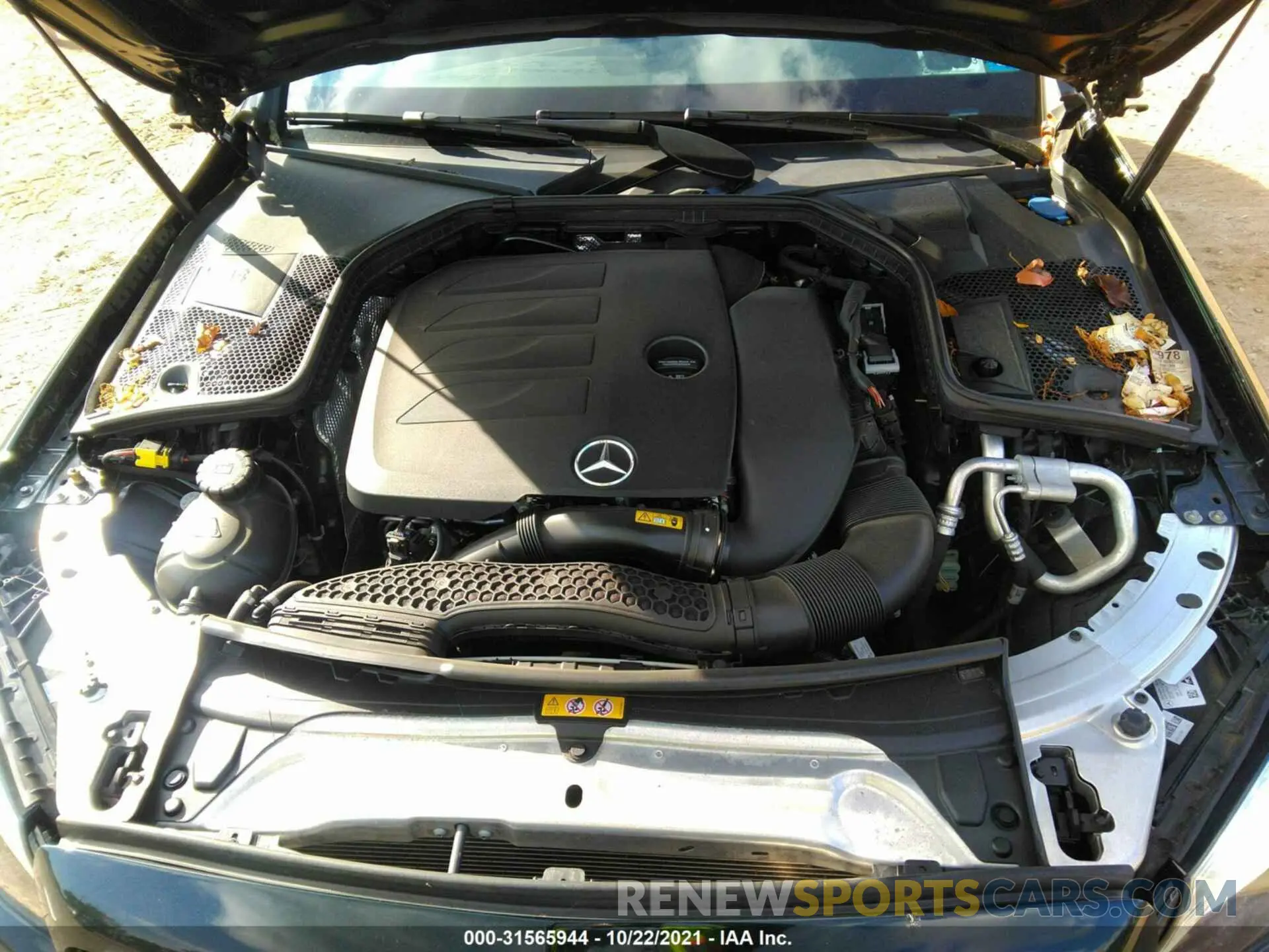10 fotografías del automóvil dañado WDDWF8EB8KR514944 MERCEDES-BENZ C-CLASS 2019