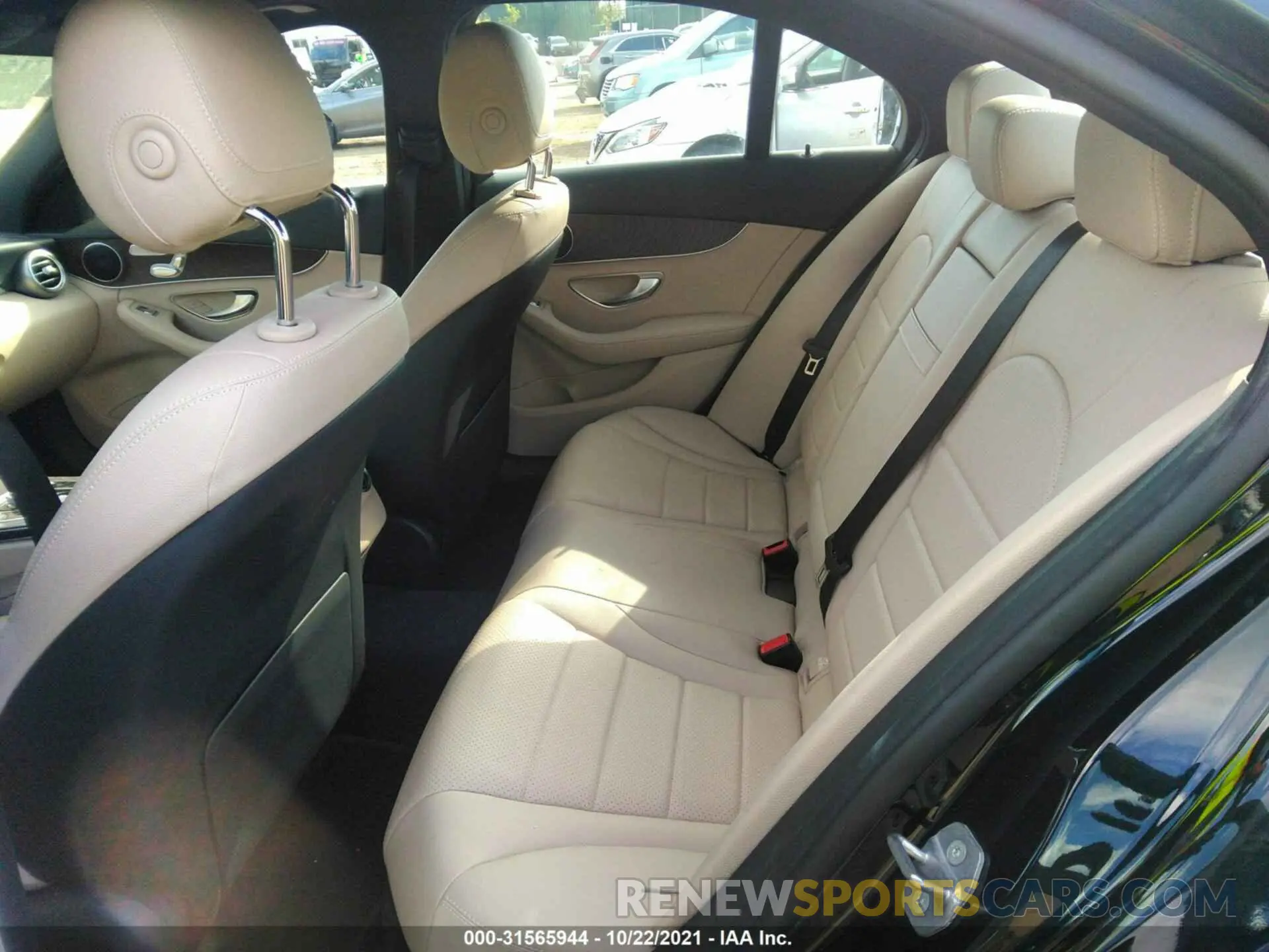 8 fotografías del automóvil dañado WDDWF8EB8KR514944 MERCEDES-BENZ C-CLASS 2019