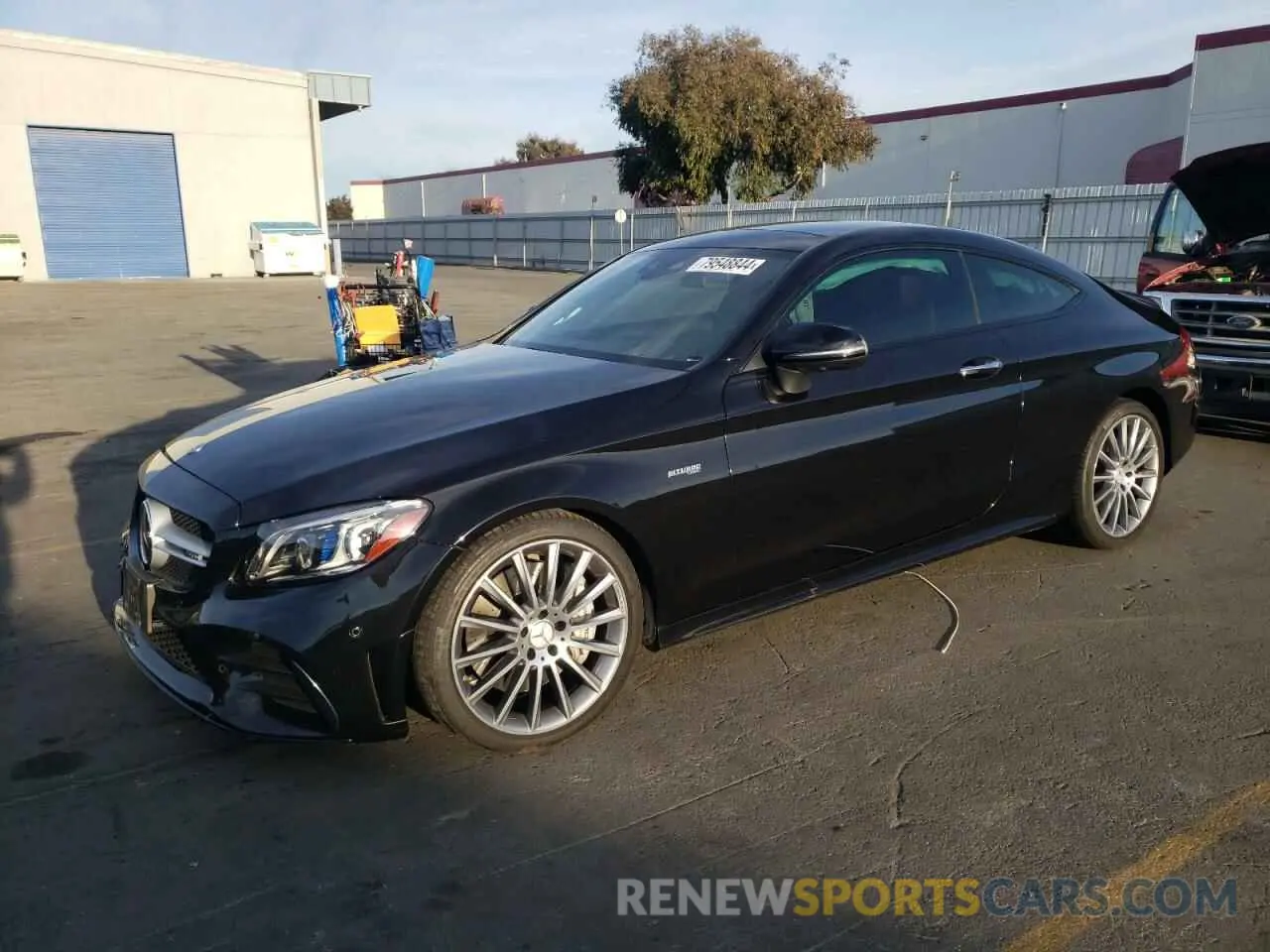 1 fotografías del automóvil dañado WDDWJ6EB2KF785910 MERCEDES-BENZ C-CLASS 2019