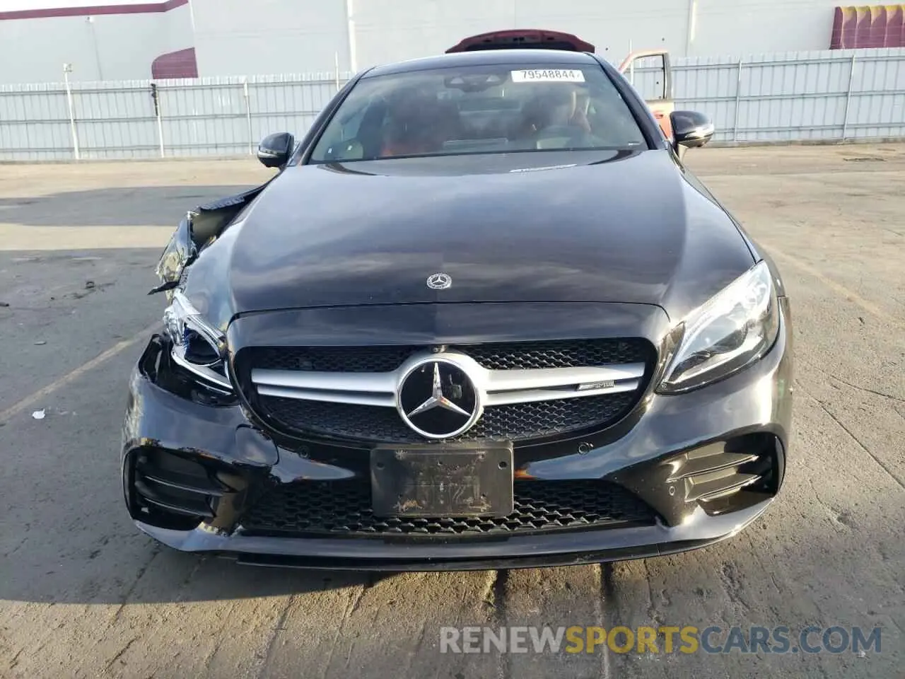 5 fotografías del automóvil dañado WDDWJ6EB2KF785910 MERCEDES-BENZ C-CLASS 2019