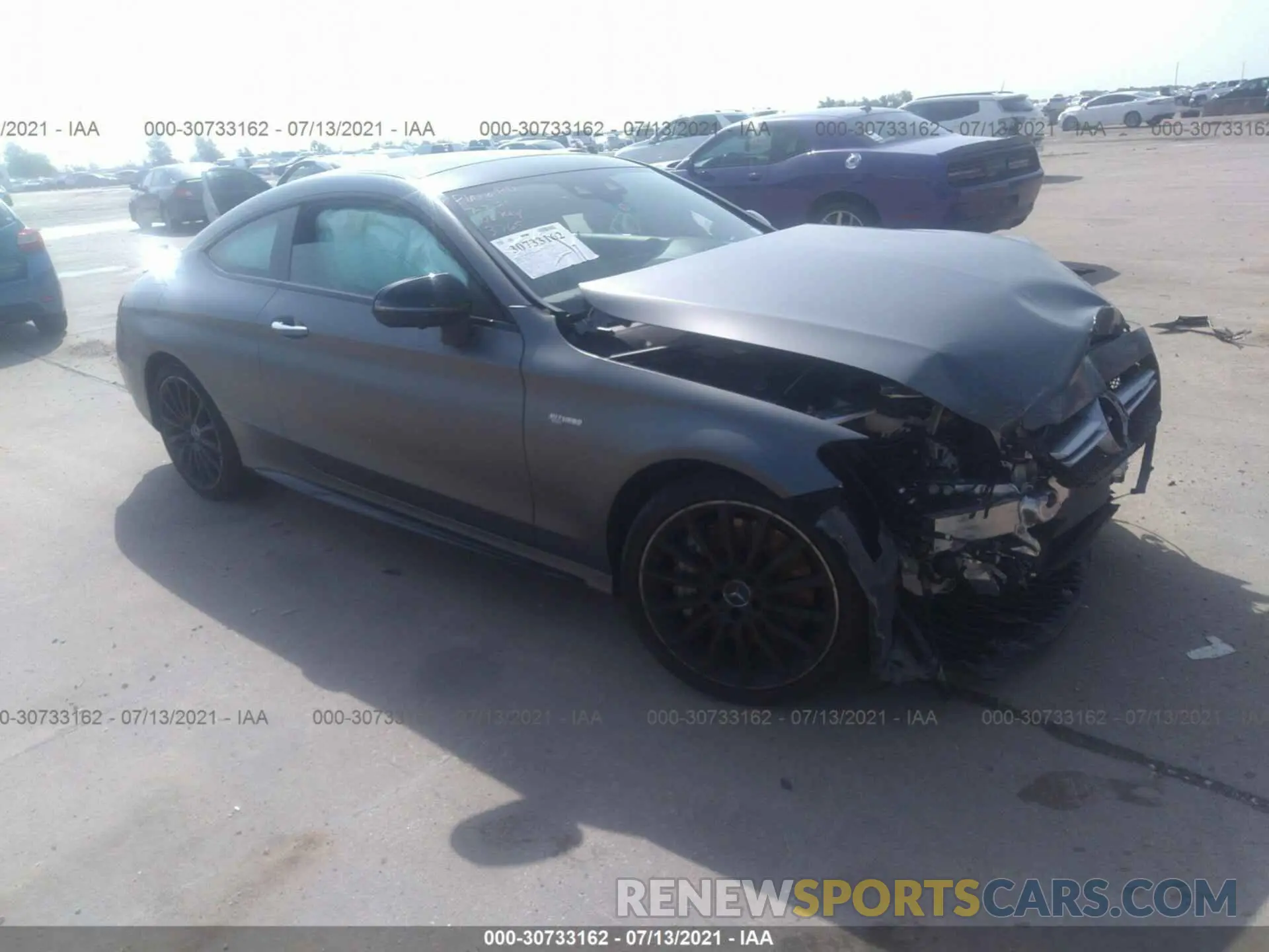 1 fotografías del automóvil dañado WDDWJ6EB3KF913765 MERCEDES-BENZ C-CLASS 2019