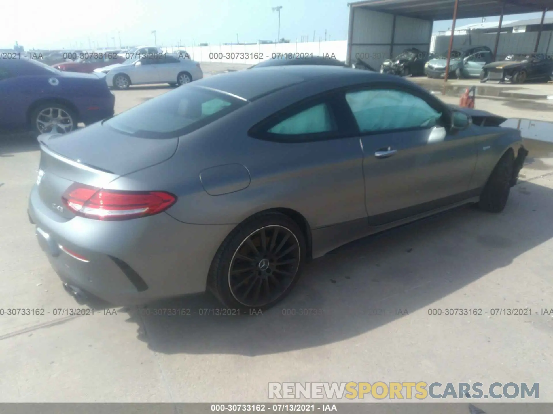 4 fotografías del automóvil dañado WDDWJ6EB3KF913765 MERCEDES-BENZ C-CLASS 2019