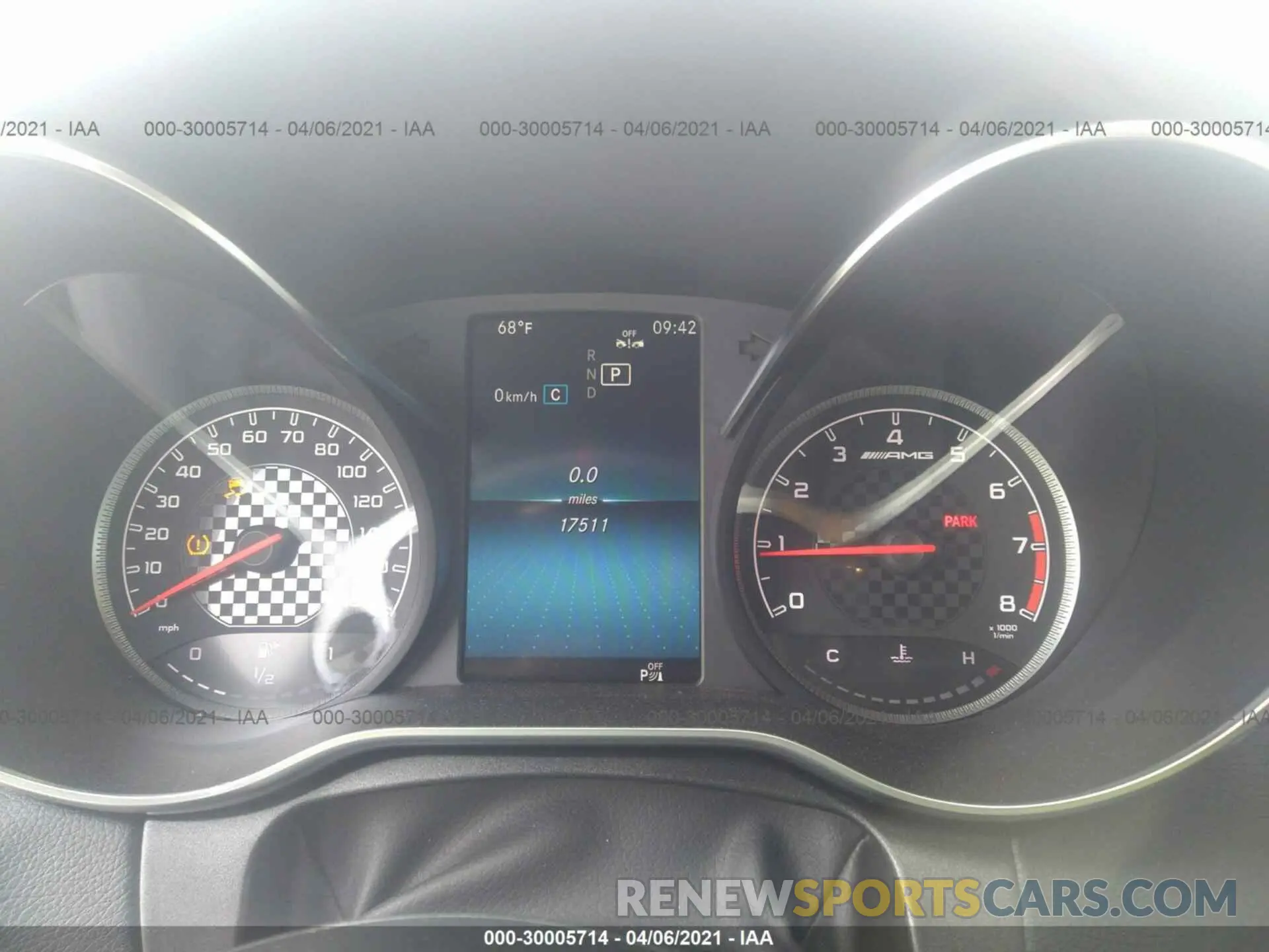 7 fotografías del automóvil dañado WDDWJ6EB6KF804667 MERCEDES-BENZ C-CLASS 2019