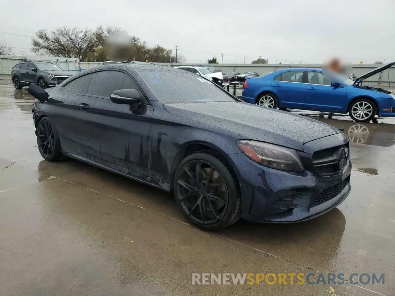 4 fotografías del automóvil dañado WDDWJ6EB6KF813014 MERCEDES-BENZ C-CLASS 2019
