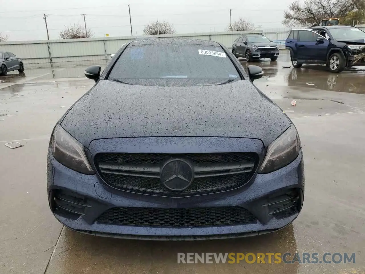 5 fotografías del automóvil dañado WDDWJ6EB6KF813014 MERCEDES-BENZ C-CLASS 2019
