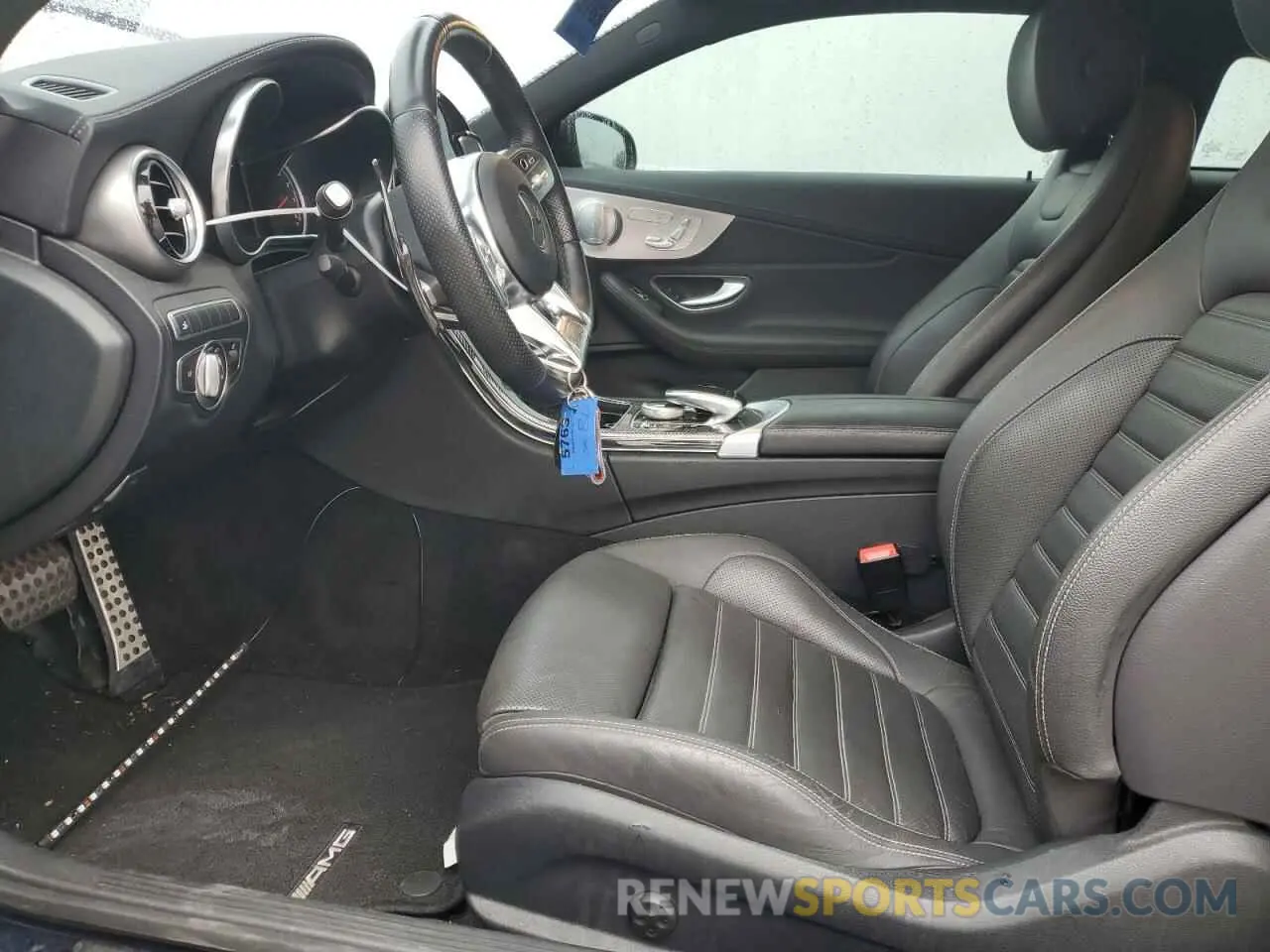 7 fotografías del automóvil dañado WDDWJ6EB6KF813014 MERCEDES-BENZ C-CLASS 2019