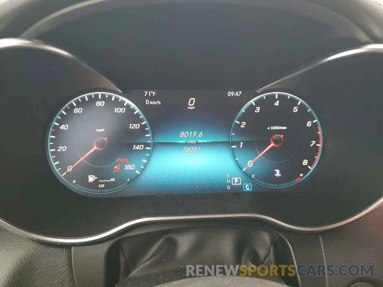 9 fotografías del automóvil dañado WDDWJ8DB4KF860572 MERCEDES-BENZ C-CLASS 2019