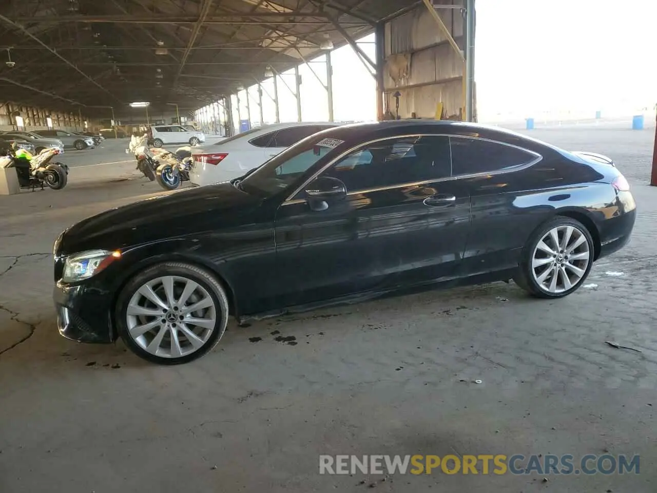 1 fotografías del automóvil dañado WDDWJ8DB5KF775370 MERCEDES-BENZ C-CLASS 2019