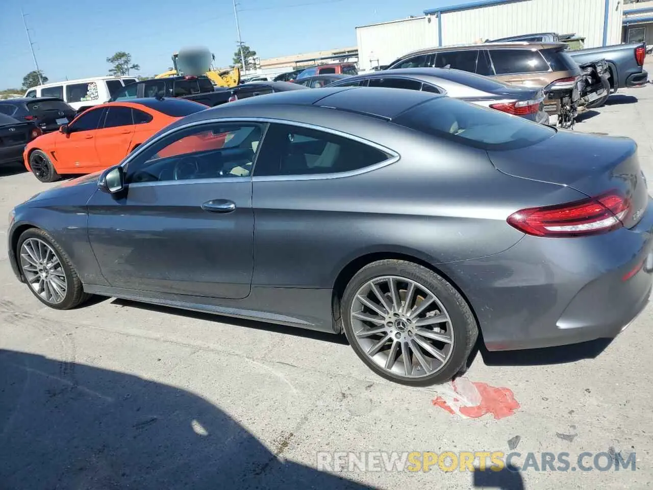 2 fotografías del automóvil dañado WDDWJ8DB9KF836607 MERCEDES-BENZ C-CLASS 2019