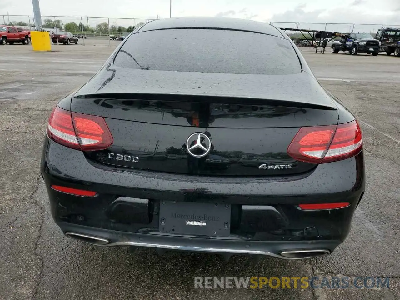 6 fotografías del automóvil dañado WDDWJ8EB8KF804150 MERCEDES-BENZ C-CLASS 2019