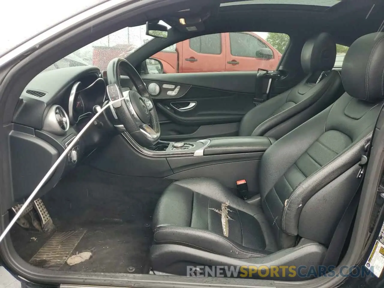 7 fotografías del automóvil dañado WDDWJ8EB8KF804150 MERCEDES-BENZ C-CLASS 2019