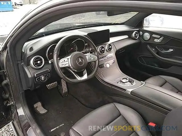 6 fotografías del automóvil dañado WDDWJ8EB8KF869256 MERCEDES-BENZ C-CLASS 2019