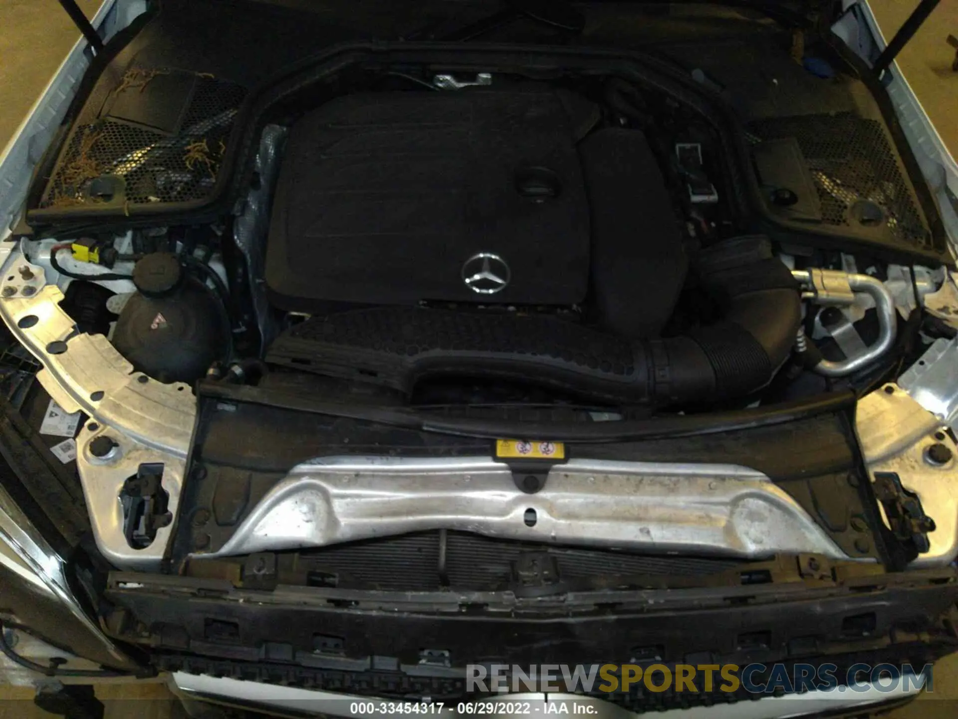 10 fotografías del automóvil dañado WDDWJ8EBXKF773922 MERCEDES-BENZ C-CLASS 2019