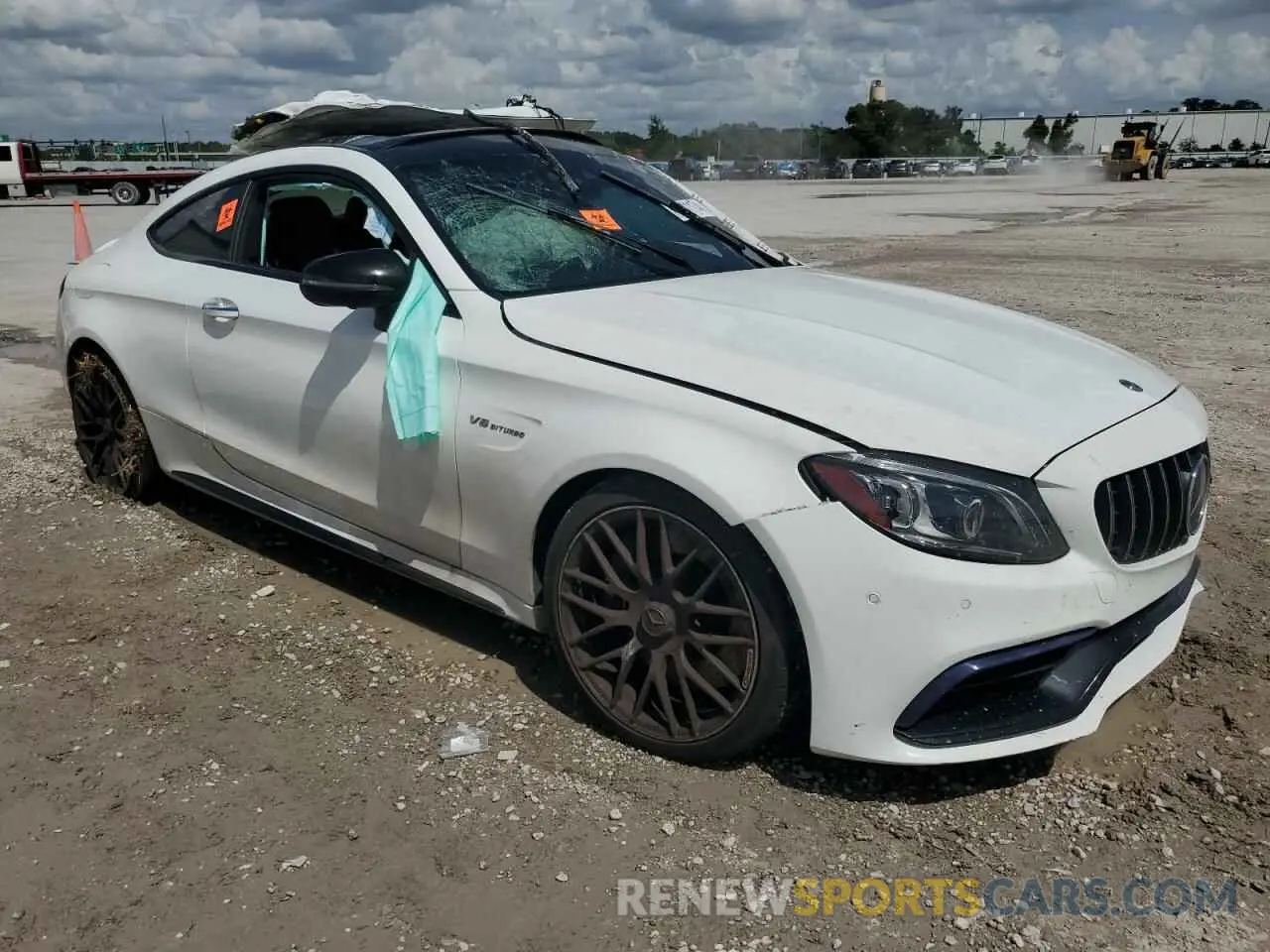 4 fotografías del automóvil dañado WDDWJ8HB1KF899291 MERCEDES-BENZ C-CLASS 2019