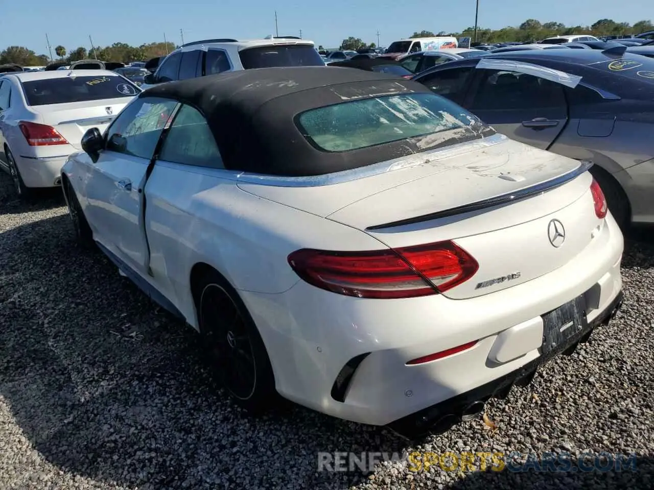 3 fotografías del automóvil dañado WDDWK6EB3KF831807 MERCEDES-BENZ C-CLASS 2019
