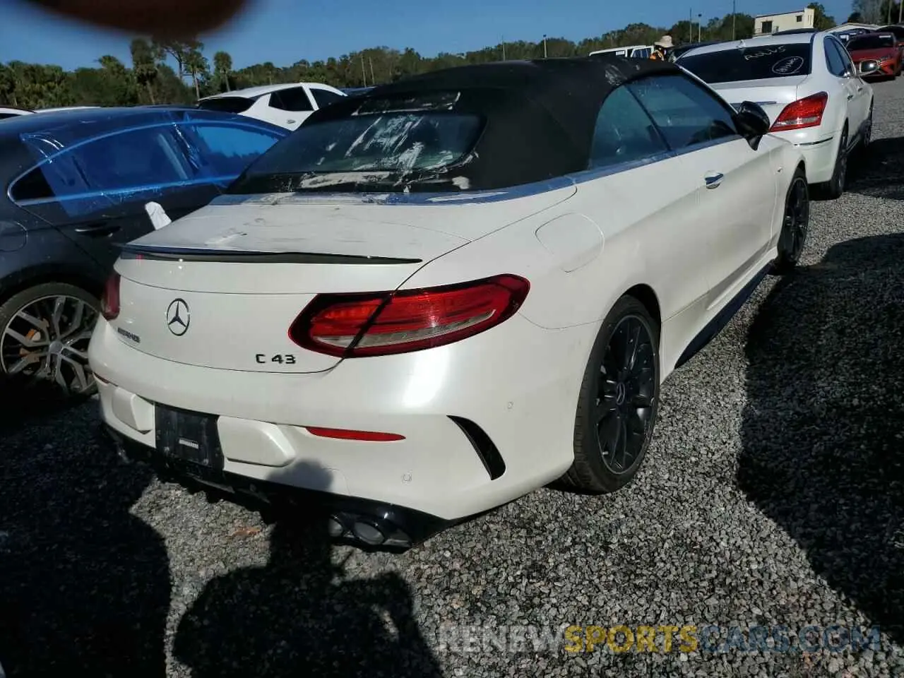 4 fotografías del automóvil dañado WDDWK6EB3KF831807 MERCEDES-BENZ C-CLASS 2019