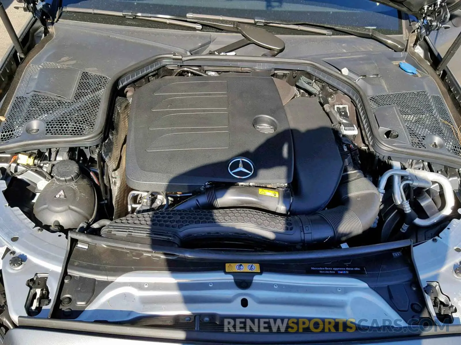7 fotografías del automóvil dañado WDDWK8DB1KF807907 MERCEDES-BENZ C CLASS 2019