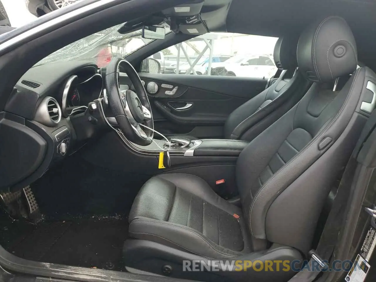 7 fotografías del automóvil dañado WDDWK8DB3KF861855 MERCEDES-BENZ C-CLASS 2019