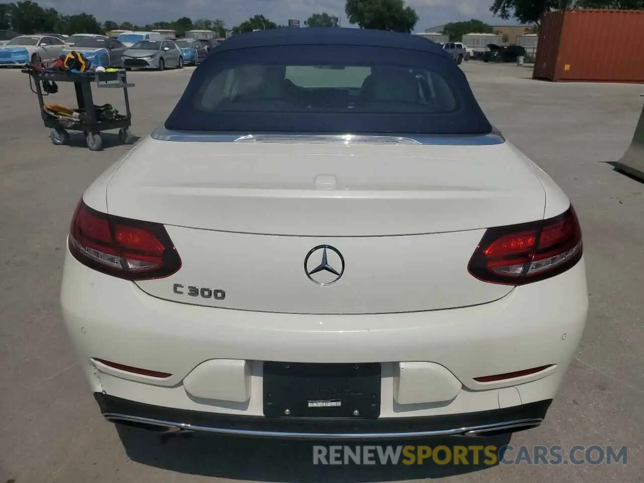 6 fotografías del automóvil dañado WDDWK8DB4KF796515 MERCEDES-BENZ C-CLASS 2019