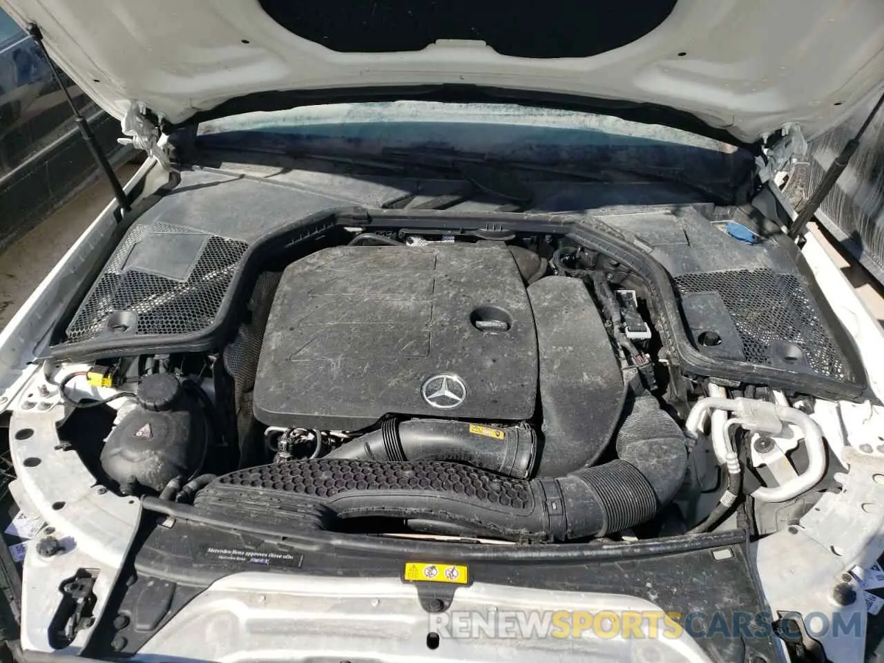 7 fotografías del automóvil dañado WDDWK8DB7KF834514 MERCEDES-BENZ C-CLASS 2019
