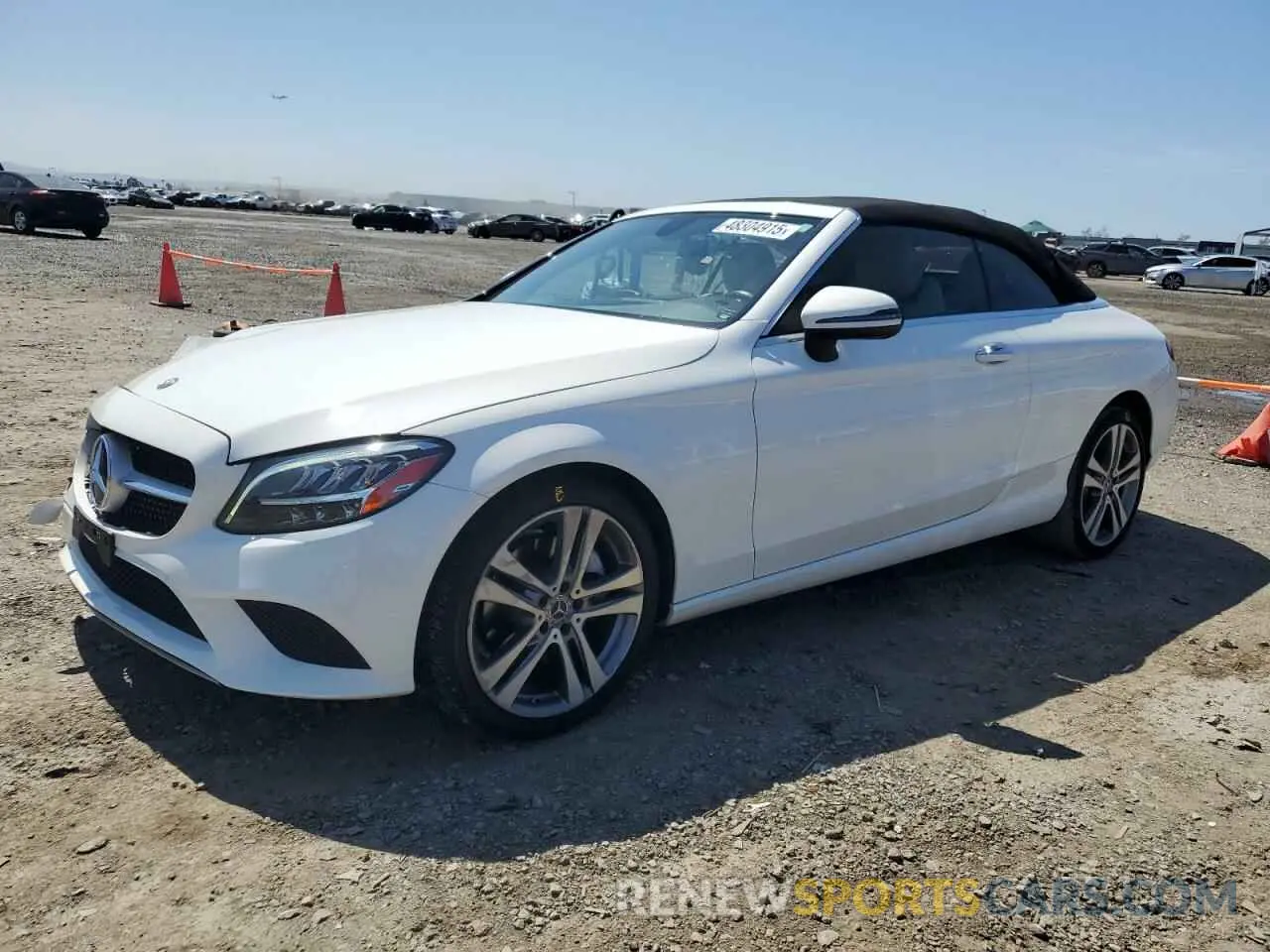 1 fotografías del automóvil dañado WDDWK8DB8KF870731 MERCEDES-BENZ C-CLASS 2019