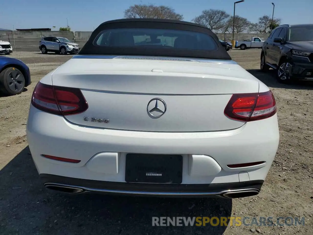 6 fotografías del automóvil dañado WDDWK8DB8KF870731 MERCEDES-BENZ C-CLASS 2019