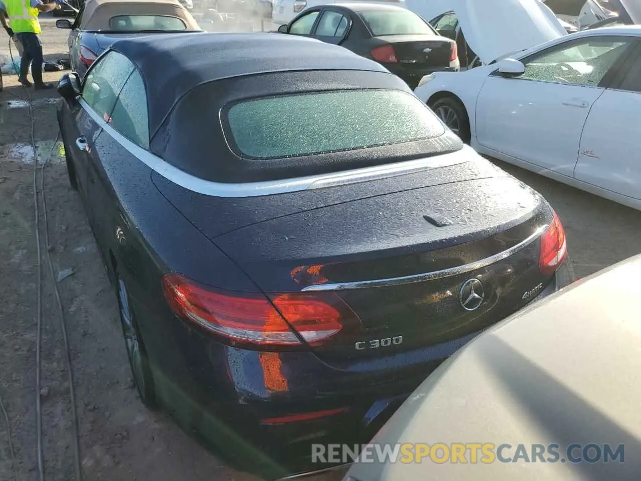 6 fotografías del automóvil dañado WDDWK8EB3KF851180 MERCEDES-BENZ C-CLASS 2019