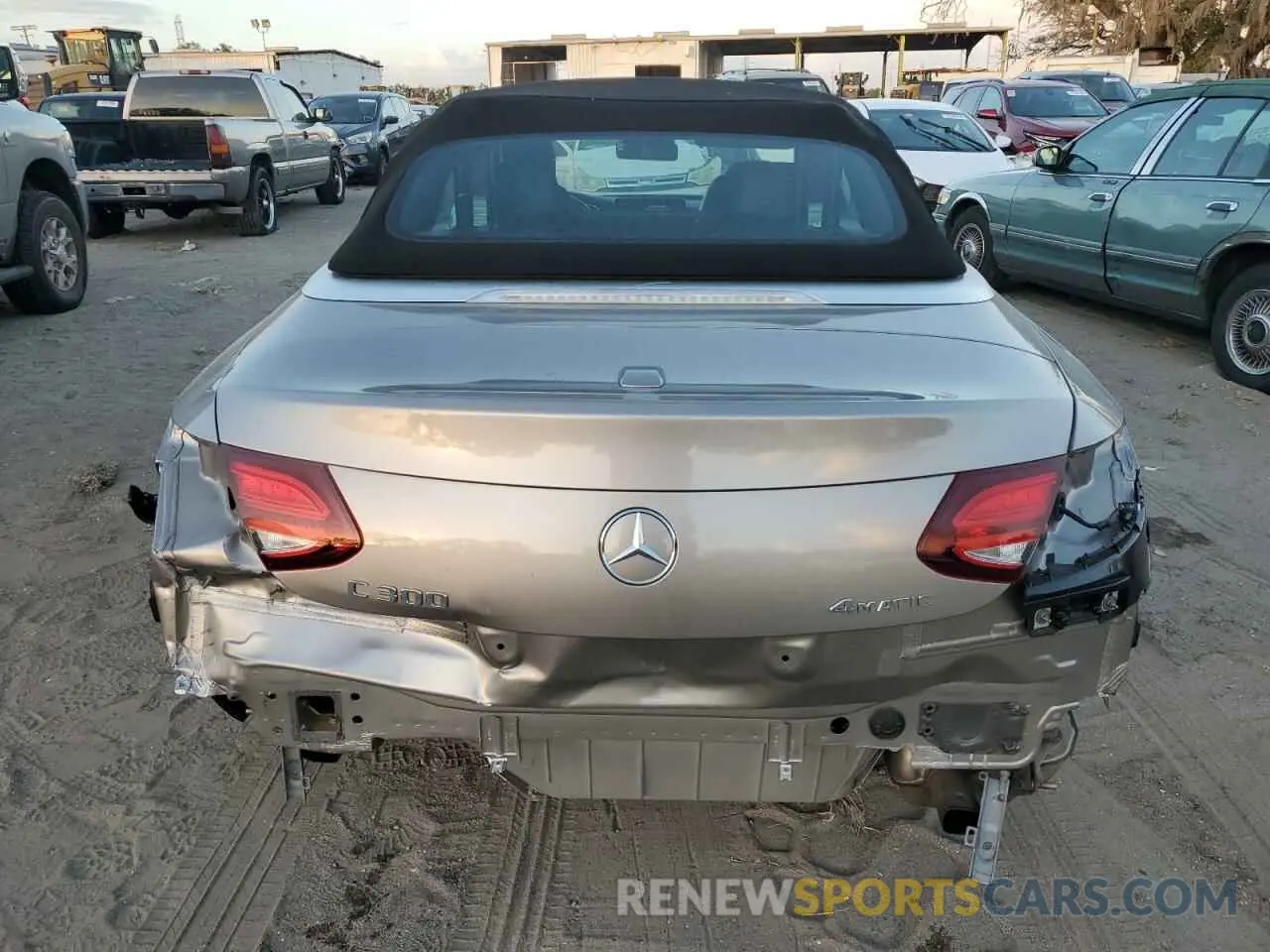 6 fotografías del automóvil dañado WDDWK8EB5KF774456 MERCEDES-BENZ C-CLASS 2019