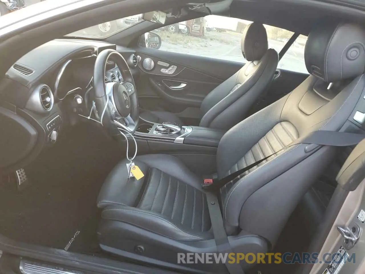 7 fotografías del automóvil dañado WDDWK8EB5KF774456 MERCEDES-BENZ C-CLASS 2019