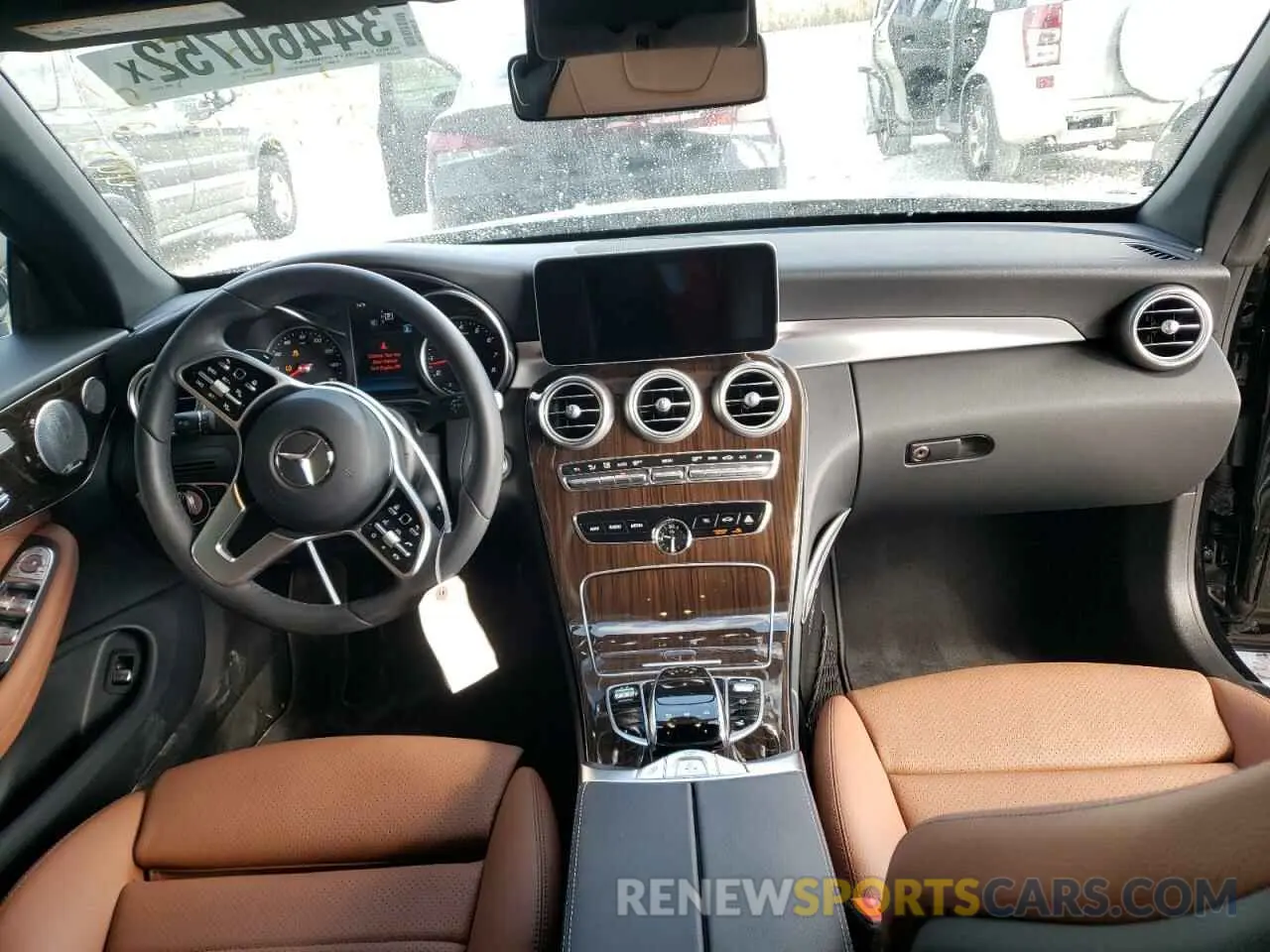 9 fotografías del automóvil dañado WDDWK8EB5KF834431 MERCEDES-BENZ C-CLASS 2019