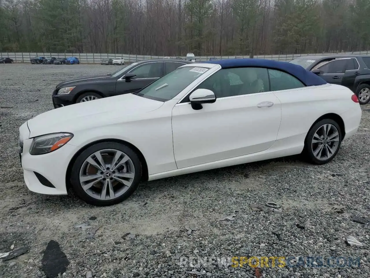 1 fotografías del automóvil dañado WDDWK8EB6KF801826 MERCEDES-BENZ C-CLASS 2019