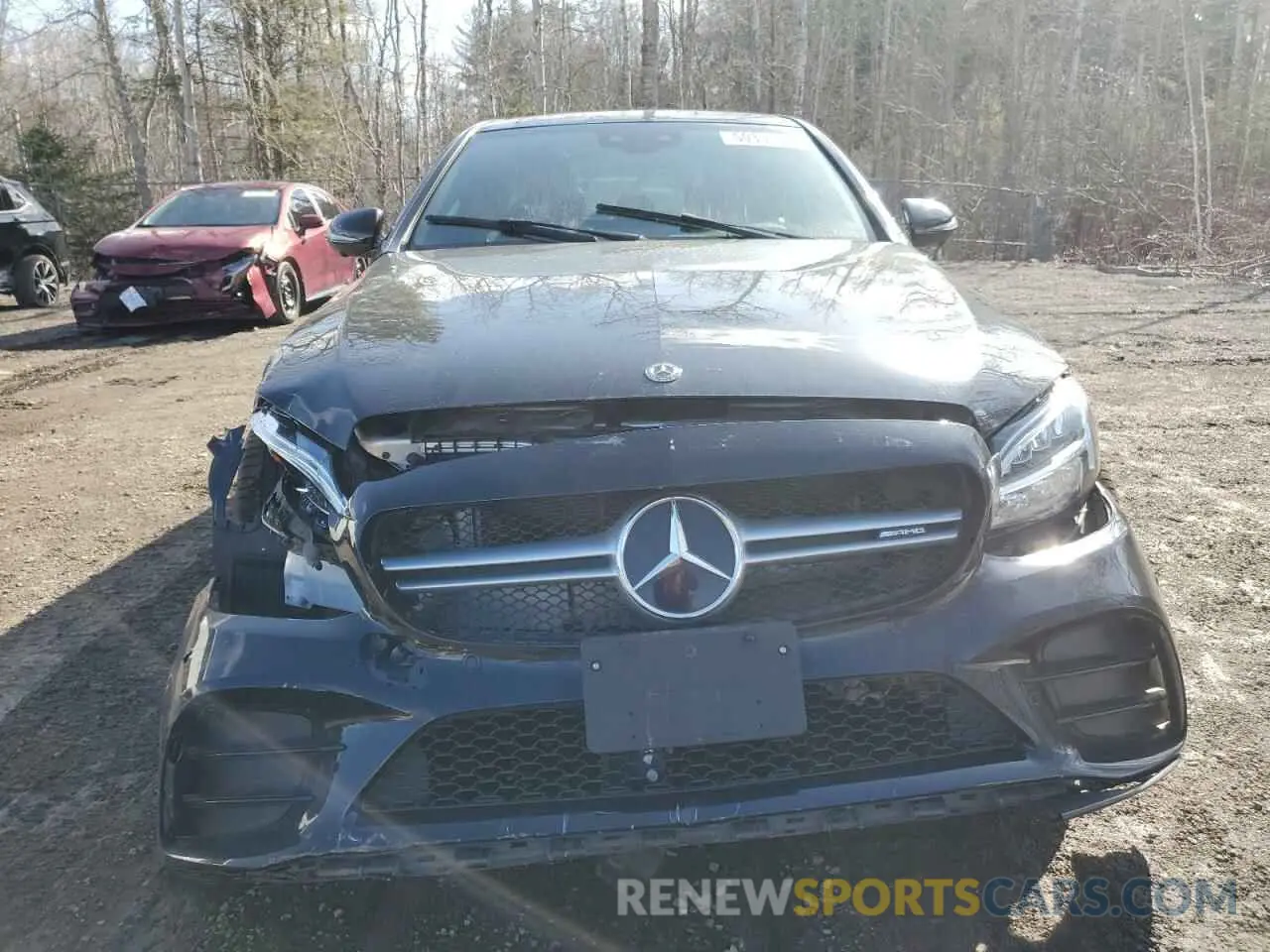 5 fotografías del automóvil dañado 55SWF6EB1LU324911 MERCEDES-BENZ C-CLASS 2020
