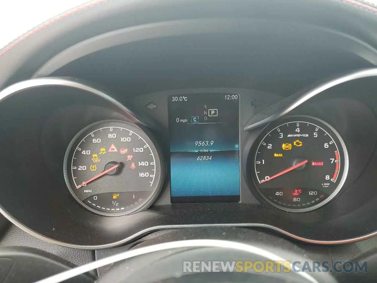 9 fotografías del automóvil dañado 55SWF6EB1LU334337 MERCEDES-BENZ C-CLASS 2020