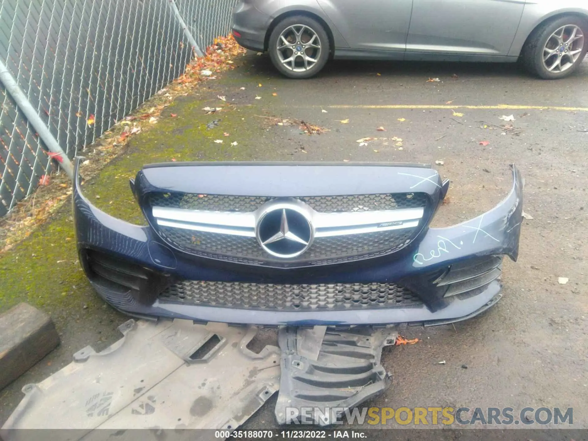 12 fotografías del automóvil dañado 55SWF6EB2LU328742 MERCEDES-BENZ C-CLASS 2020
