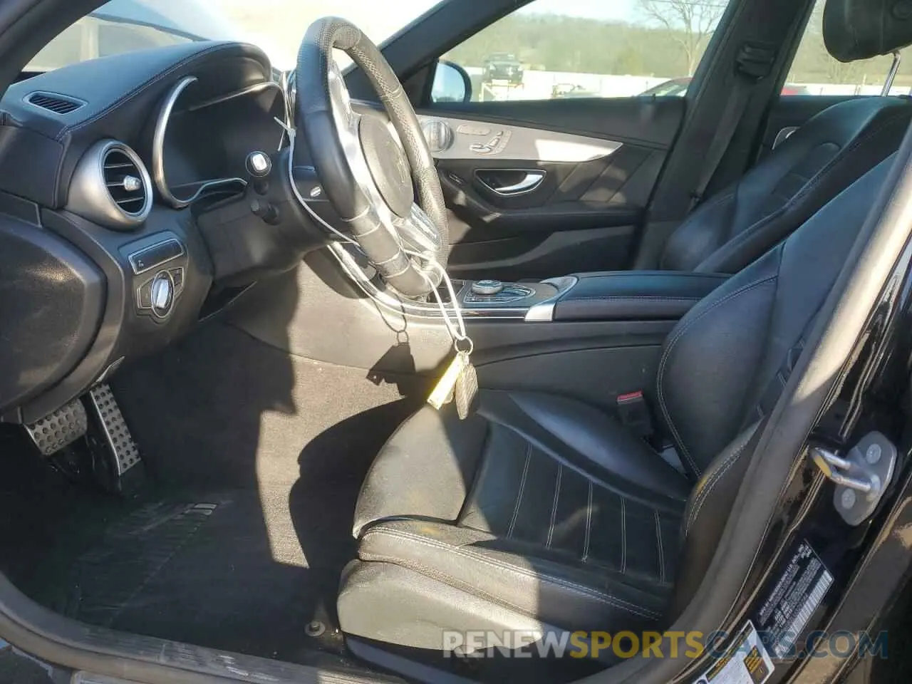 7 fotografías del automóvil dañado 55SWF6EB2LU329244 MERCEDES-BENZ C-CLASS 2020
