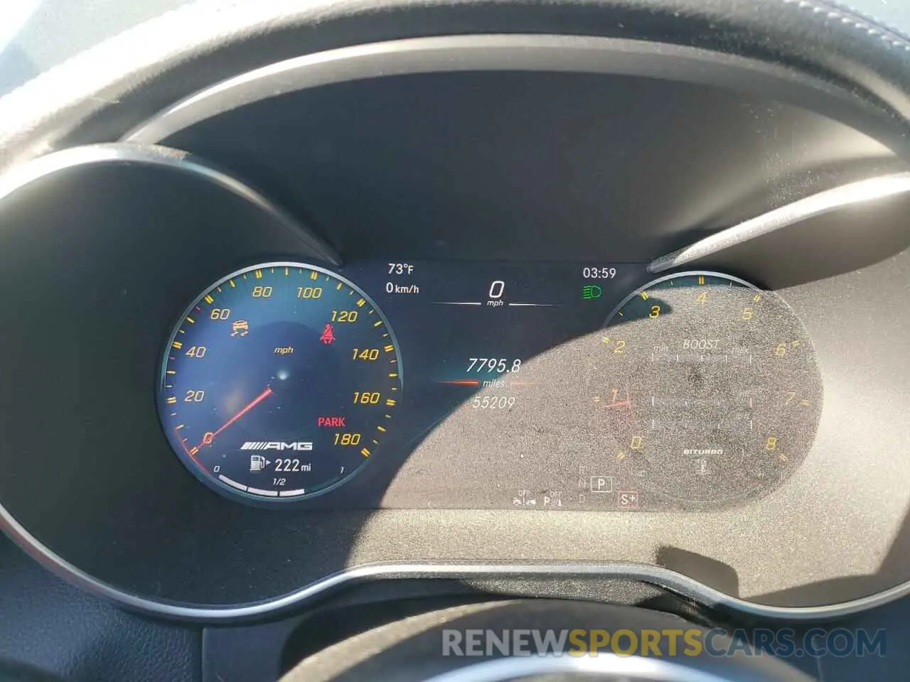 9 fotografías del automóvil dañado 55SWF6EB2LU329244 MERCEDES-BENZ C-CLASS 2020