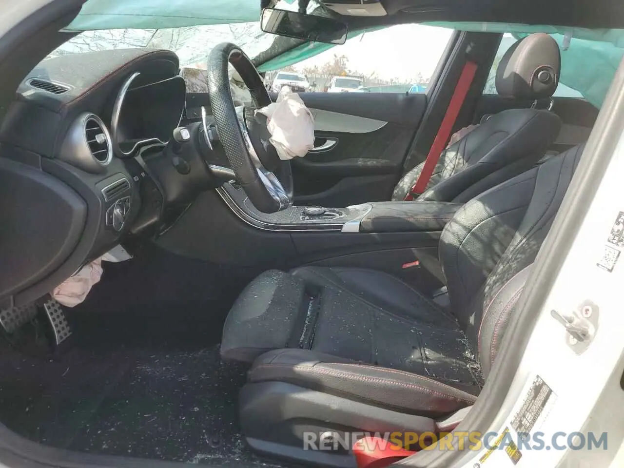 7 fotografías del automóvil dañado 55SWF6EB7LU333645 MERCEDES-BENZ C-CLASS 2020
