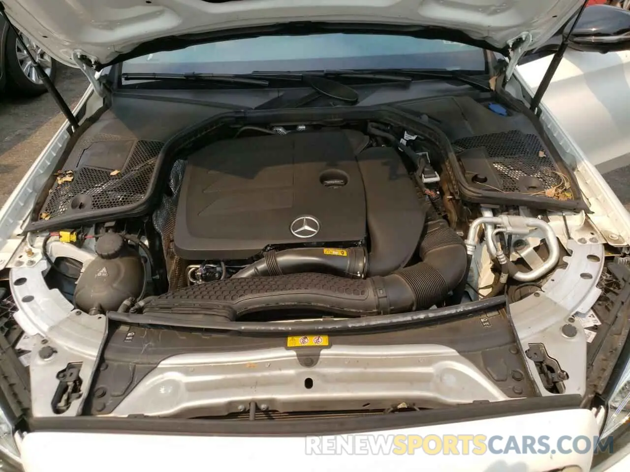 7 fotografías del automóvil dañado 55SWF8DB1LU322993 MERCEDES-BENZ C-CLASS 2020